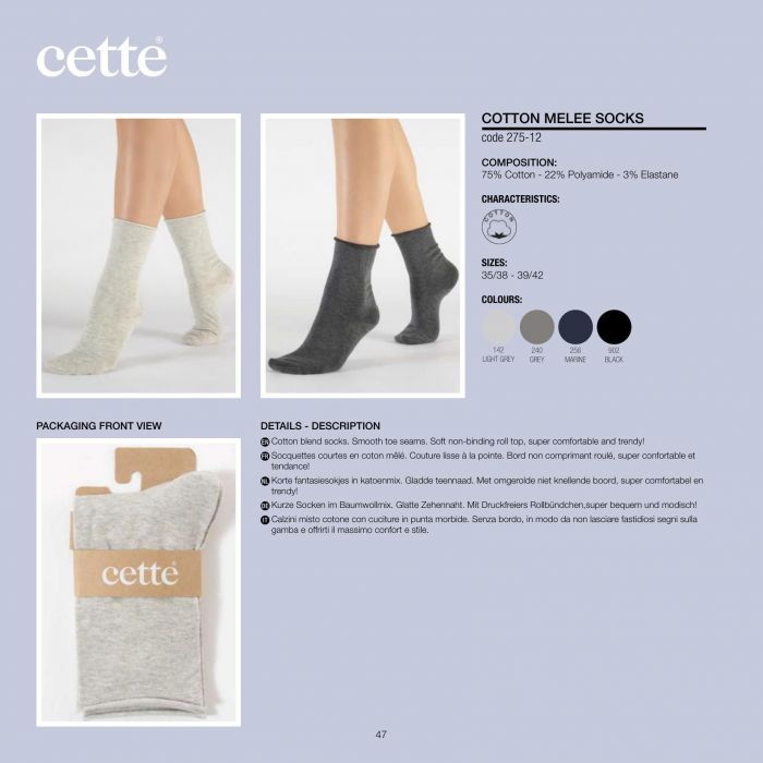 Cette Cette-catalogo Cette 2022 2023-47  Catalogo Cette 2022 2023 | Pantyhose Library